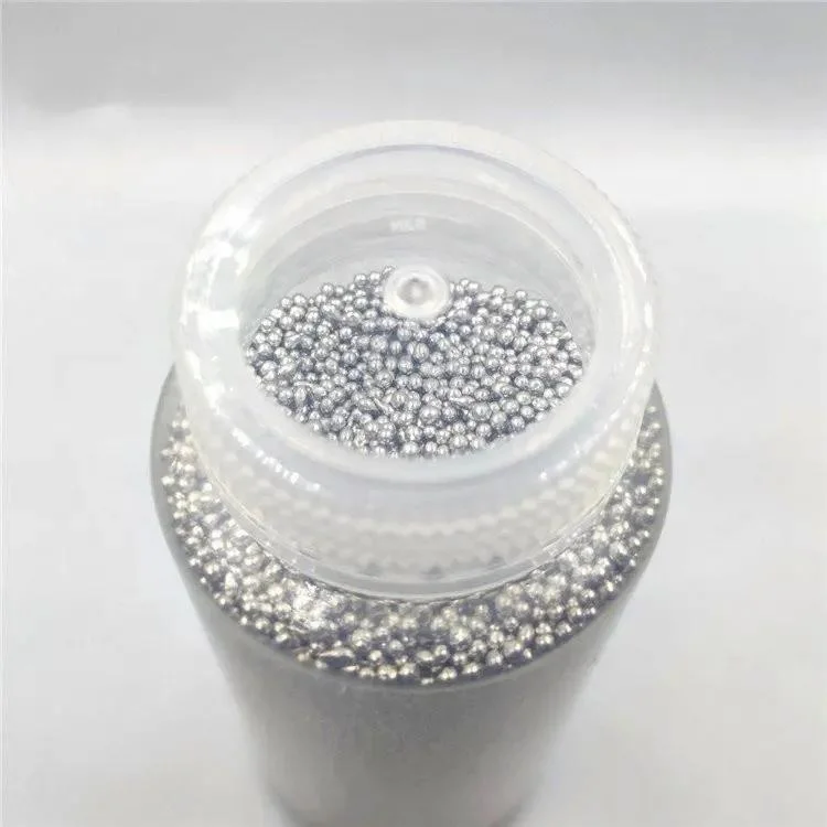 0.2-6mm Vanadium Aluminum Alloy Silver Bismuth Lead Tin Alloy Pellets