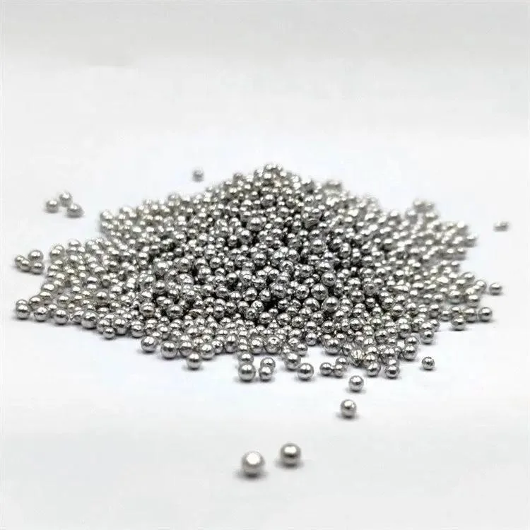 China Manufacturer 99.999 99.9999 Metal Alloys Indium Particles