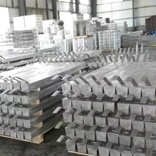 Aluminum Indium Zinc Cadium Alloy Sacrificial Anode 