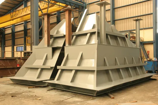 Heavy Steel Plate Weldments Metal Fabrication Custom Heavy Industrial Structural Steel Fabrication Factory 