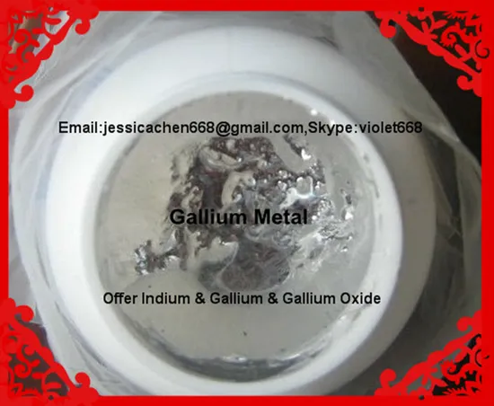 High Purity of Gallium Price (99.99% 99.999%) 