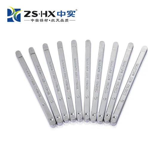 Tin Lead Solder Bar Alloy Sn40pb60 High Purity Solder for Wave Welding 