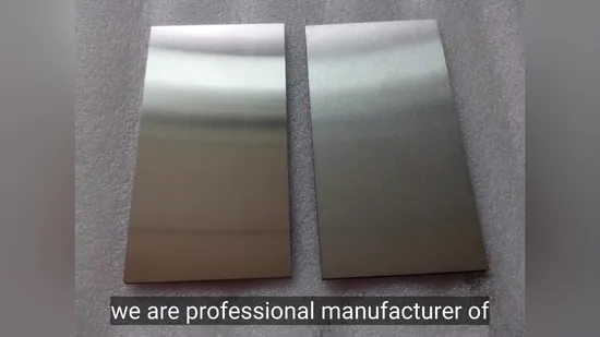 Molybdenum Niobium 99.95% Monb Alloy Sputtering Target (Mo90: Nb10, wt%) 