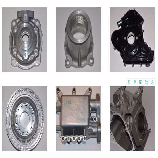 OEM Precision Zinc Aluminum Alloy Gravity Casting Sand Cast High Pressure Die Cast Housing Part